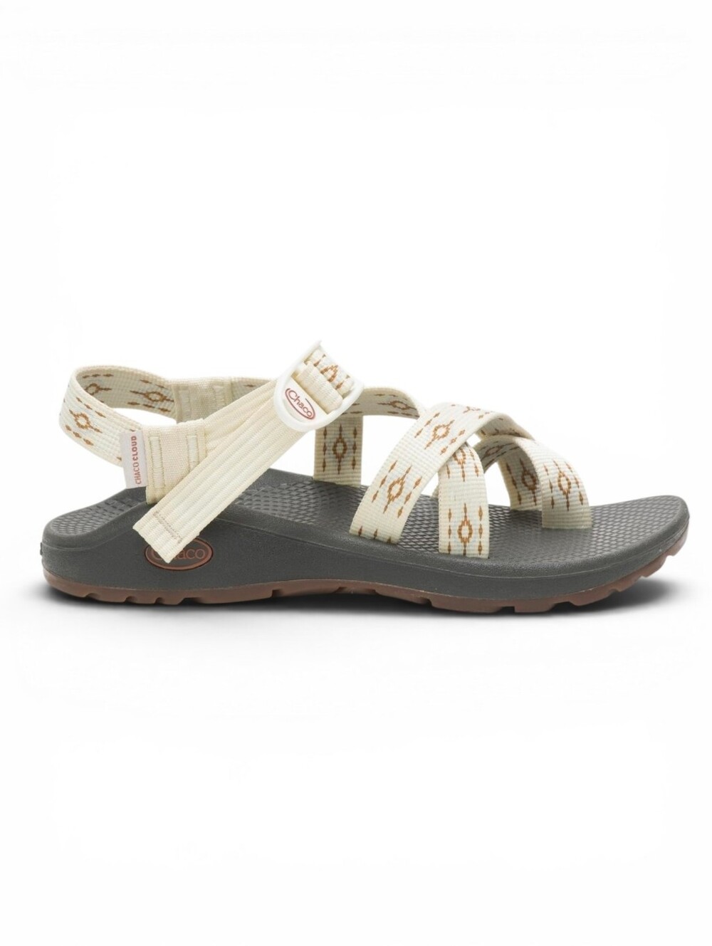 Chaco ZCloud 2 Sandal - Ivory Straps with Neutral Footbed NWT NIB Retail $105